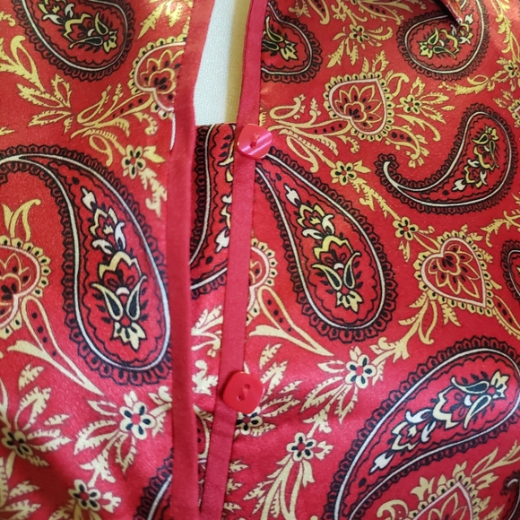 2/$29 Paisley pattern blouse. - Picture 5 of 8